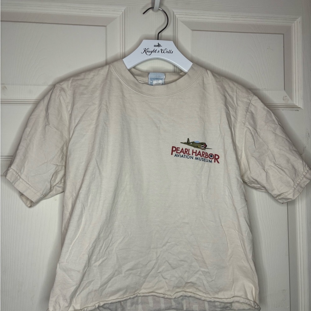 Cropped Pearl Harbor graphic tee